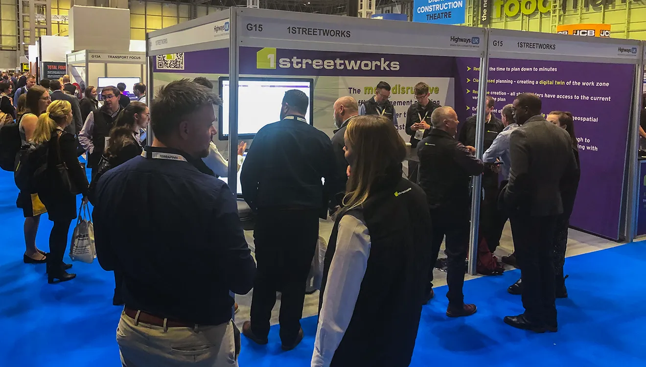 1Streetworks goes down a storm at busy Highways UK