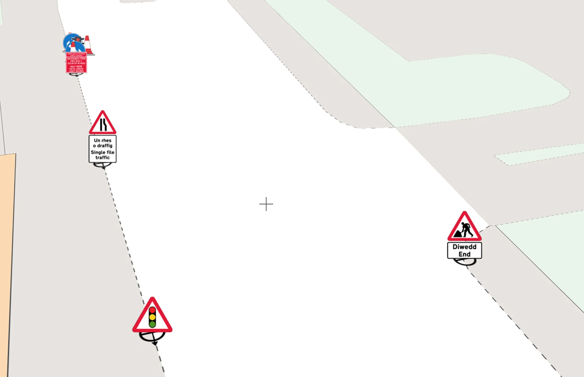 Welsh signage support