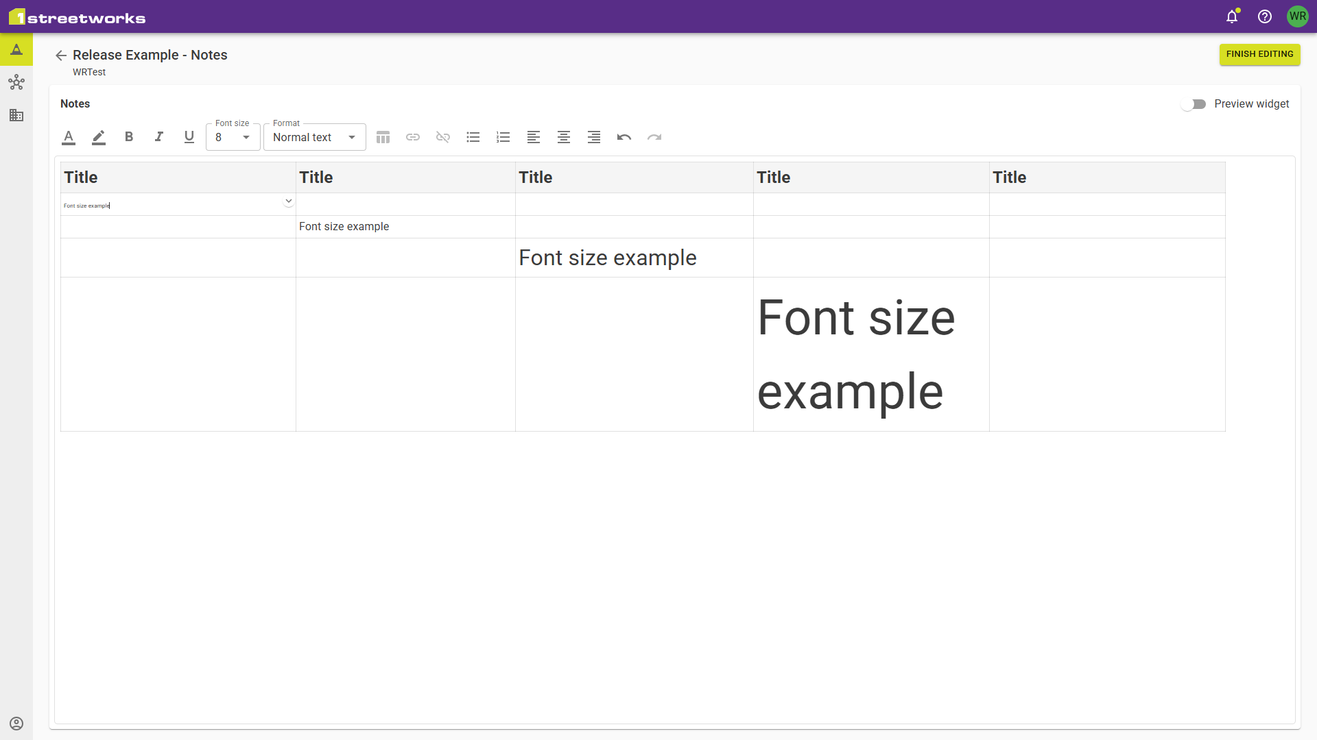 Greater Customisation for PDF Notes